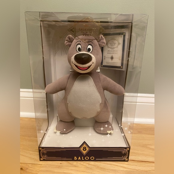 Disney : Treasures Of The Disney Vault Baloo Plush - Picture 4 of 5